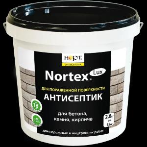 Антисептик «Nortex»-Lux для бетона, камня, кирпича