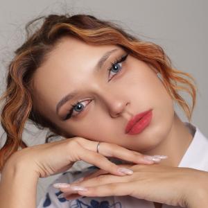 WFS-08 TURQUOISE  0.00 Цветные ГОЛУБЫЕ контактные линзы, для красоты. 1 Линза