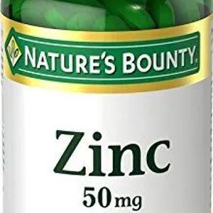 Цинк 50 мг Nature’s Bounty. 100 таблеток