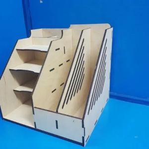 Лоток для бумаг дерево