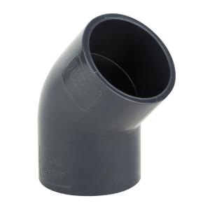 ОТВОД 45* ПВХ PN16 PIMTAS PLASTIK