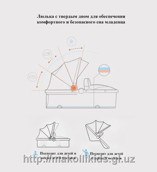 Коляска 2в1 Golden