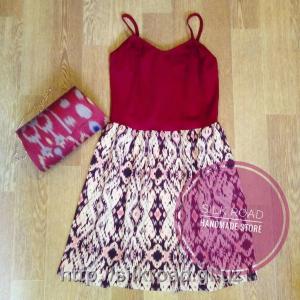 Клатч из штапеля