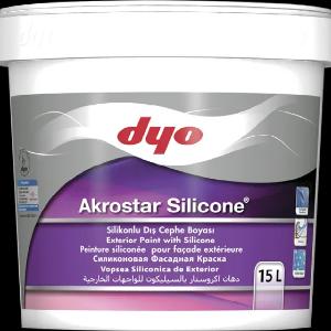 Акрил-силиконовая фасадная краска AKROSTAR SILICONE
