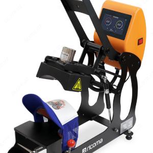 RICOMA HP-0408FC - Удобный и надежный термопресс высокого давления для термопечати на бейсболках, с сенсорным блоком управления, равномерным нагревом рабочей поверхности и автоматическим открытием.  