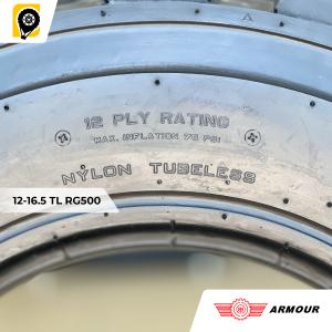 "ARMOUR"12-16.5 PR12 TL RG500.