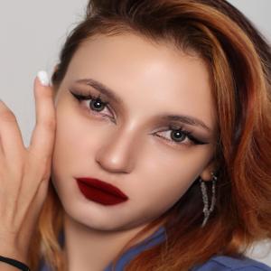 FALLING CHOCO 0.00 Цветные КАРИЕ контактные линзы, для красоты. 1 Линза